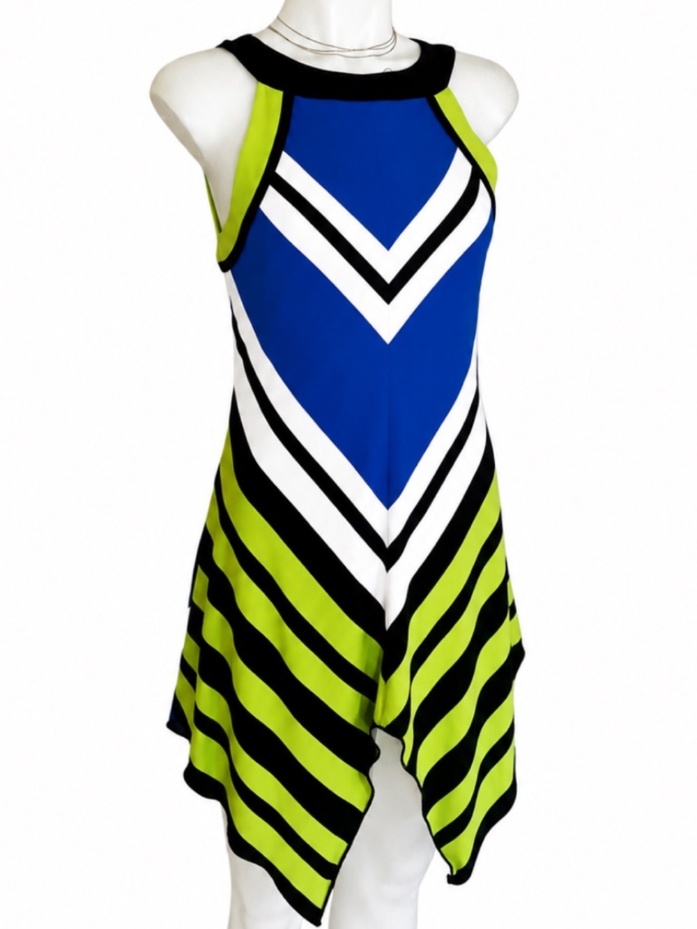 Vintage Joseph Ribkoff Dress Mod Midi Size 8